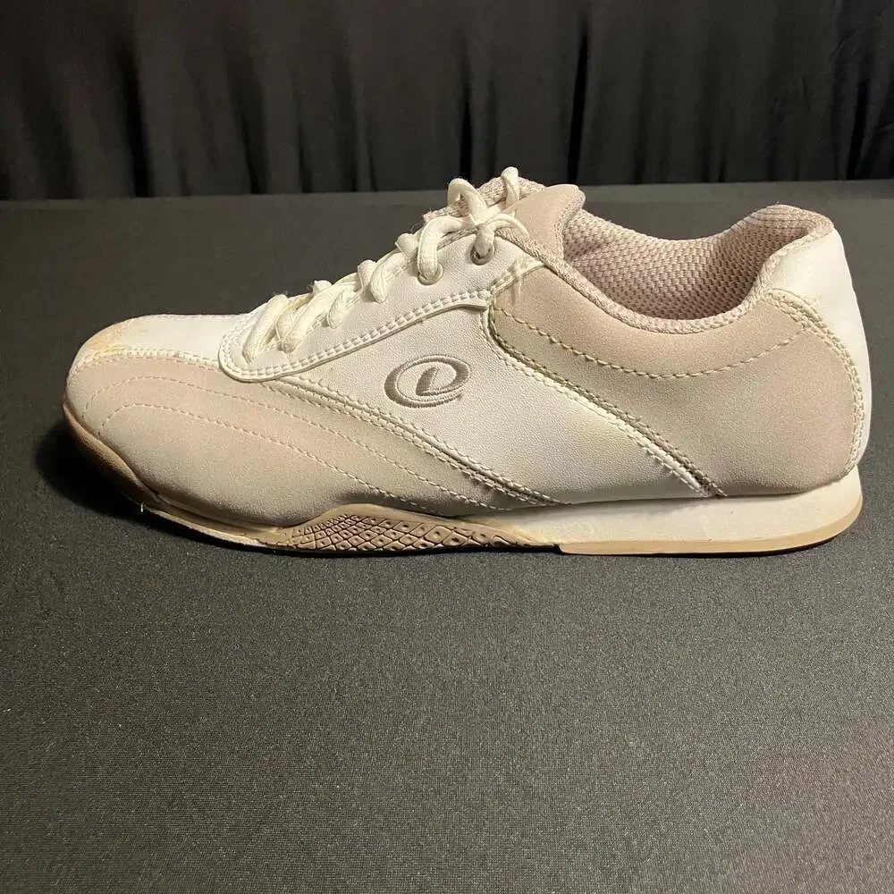 Dexter Women's White and Gray Bowling Shoes Size 8M